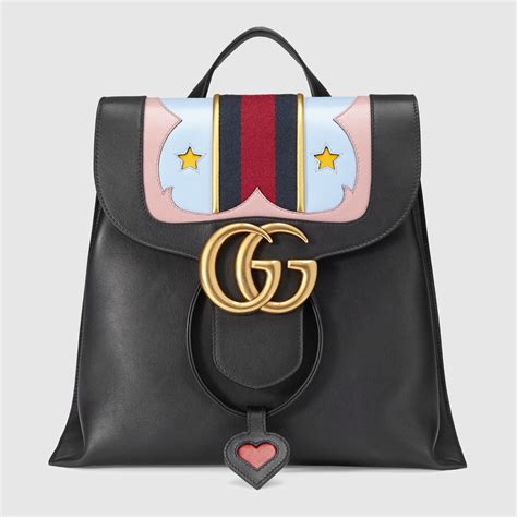 gucci 10mm marmont metallic mule|Gucci Marmont leather backpack.